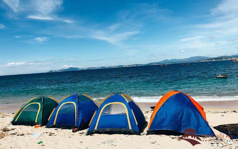 Cắm trại trên đảo Cù Lao Chàm