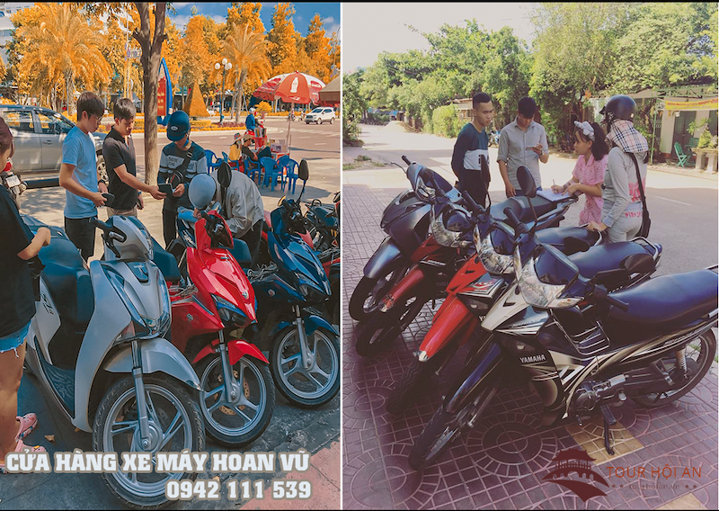 Xe máy - phương tiện di chuyển trong thành phố Đà Nẵng